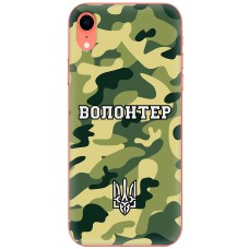 Чохол для iPhone Xr MixCase волонтер камуфляж