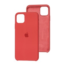 Чохол silicone для iPhone 11 Pro Max case camellia red