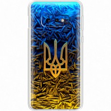 Чохол для Samsung Galaxy S10e (G970) MixCase патріотичні Тризум серед куль