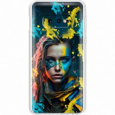 Чохол для Samsung Galaxy S10e (G970) MixCase патріотичні воєвнича Українка