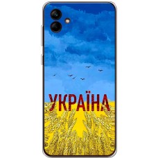 Чохол для Samsung Galaxy A04e (A042) MixCase патріотичні родюча земля України