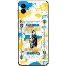Чохол для Samsung Galaxy A04e (A042) MixCase патріотичні Слава Воїну незалежної Украї