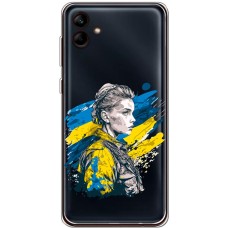 Чохол для Samsung Galaxy A04e (A042) MixCase патріотичні незламна Українка