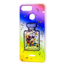 Чохол для Xiaomi Redmi 6 Multi confetti синій "духи"