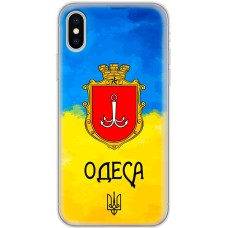 Чохол для iPhone X / Xs MixCase патріотичні Одеса