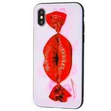 Чохол для iPhone X / Xs Girls UV lips