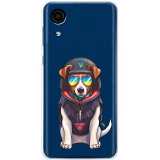 Чохол для Samsung Galaxy A03 Core (A032) MixCase Патрон окуляри авіатори