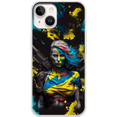 Чохол для iPhone 15 MixCase патріотичні Нездоланна Українка