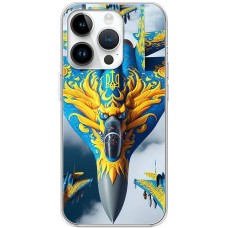 Чохол для iPhone 15 Pro MixCase асорті літак