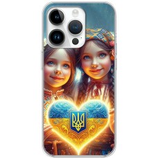 Чохол для iPhone 15 Pro MixCase асорті дівчата