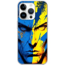 Чохол для iPhone 15 Pro MixCase асорті обличчя фарбою