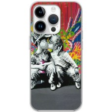 Чохол для iPhone 15 Pro MixCase асорті поцілунок