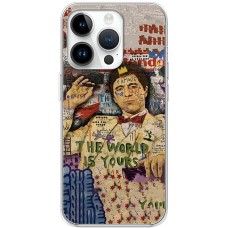 Чохол для iPhone 15 Pro MixCase асорті the world is yours