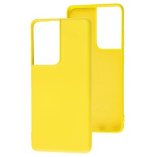 Чохол для Samsung Galaxy S21 Ultra (G998) Wave colorful жовтий