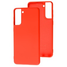 Чохол для Samsung Galaxy S21+ (G996) Wave colorful червоний