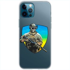 Чохол для iPhone 13 Pro Max MixCase патріотичні шеврон