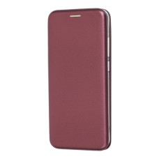 Чохол книжка Premium для Xiaomi Redmi Note 7 / 7 Pro бордовий