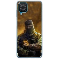 Чохол для Samsung Galaxy A12 / M12 MixCase патріотичні захисник