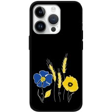 Чохол для iPhone 15 Pro MixCase патріотичні квіти україни