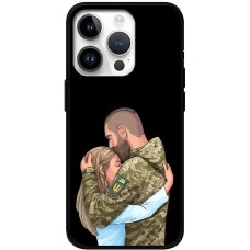 Чохол для iPhone 15 Pro MixCase патріотичні чоловік та жінка
