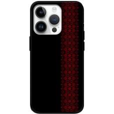 Чохол для iPhone 15 Pro MixCase патріотичні червоний колір вишиванки