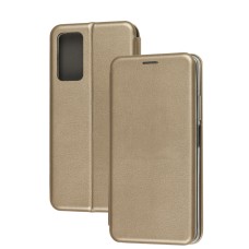 Чохол книжка Premium для Xiaomi Redmi Note 11 Pro золотистий