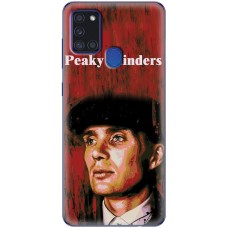 Чохол для Samsung A21S (A217) гострі козирки 4