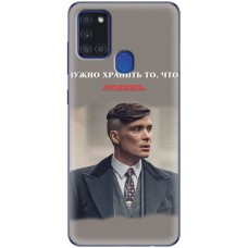 Чохол для Samsung A21S (A217) гострі козирки 7