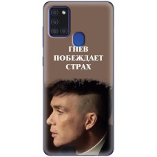 Чохол для Samsung A21S (A217) гострі козирки 9