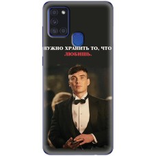 Чохол для Samsung A21S (A217) гострі козирки 12