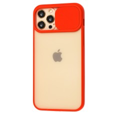 Чохол для iPhone 12 Pro LikGus Camshield camera protect червоний
