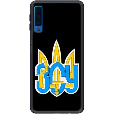 Чохол для Samsung Galaxy A7 2018 (A750) MixCase патріотичні герб ЗСУ