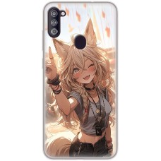 Чохол з аніме для Samsung Galaxy A11 / M11 Mixcase дівчинка лисичка