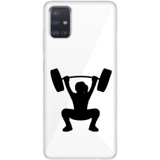 Чохол для Samsung Galaxy A51 (A515) Mixcase спорт дизайн 17