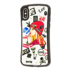 Чохол для iPhone X / Xs Glue shining girl fashion