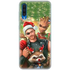 Чохол для Samsung Galaxy A50 / A50s / A30s MixCase Новий рік новорічний Марвел