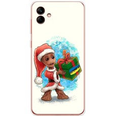 Чохол для Samsung Galaxy A04 (A045) MixCase Новий рік Грут з подарунком