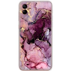 Чохол для Samsung Galaxy A04 (A045) MixCase мармур рожевий