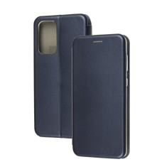 Чохол книжка Premium для Samsung Galaxy A33 5G темно-синій