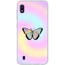 Чохол для Samsung Galaxy A10 (A105) MixCase метелики райдужний