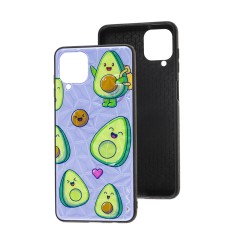 Чохол для Samsung Galaxy A12/M12 Wave Majesty avocado/light purple