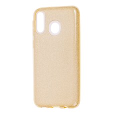 Чохол для Samsung Galaxy M20 (M205) Shining Glitter з блискітками золотистий