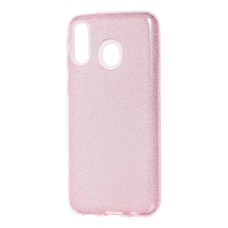 Чохол для Samsung Galaxy M20 (M205) Shining Glitter з блискітками рожевий