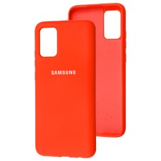 Чохол для Samsung Galaxy A02s (A025) Silicone Full червоний
