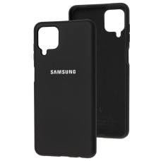 Чохол для Samsung Galaxy A12 (A125) Silicone Full чорний