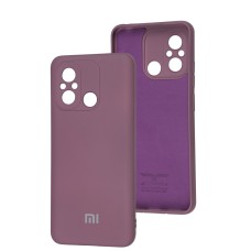 Чохол для Xiaomi Redmi 12C / 11A / Poco C55 Full camera лавандовий