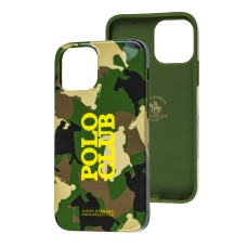 Чохол для iPhone 12 / 12 Pro Polo Camou зелений