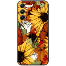 Чохол для Samsung Galaxy A14 MixCase осінь гарбузи і соняшники