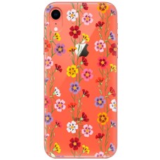 Чохол для iPhone Xr Mixcase квіти патерн квіткових ліан