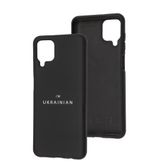Чохол для Samsung Galaxy A12 / M12 Full Nano I'm Ukrainian black